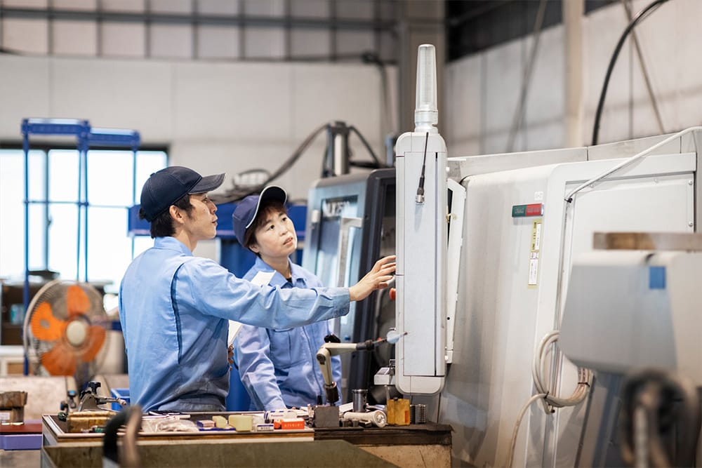 写真:作業の様子